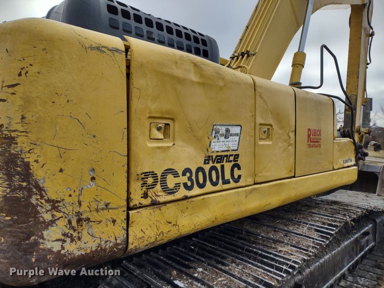 image for item DR8085 2000 Komatsu PC300LC-6LE  excavator