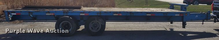 image for item DS6305 1997 Norris 28  equipment trailer