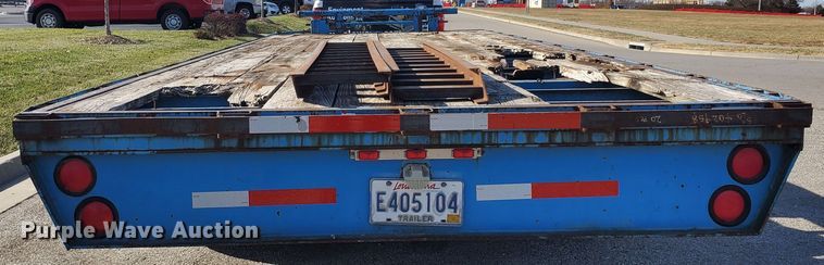 image for item DS6305 1997 Norris 28  equipment trailer