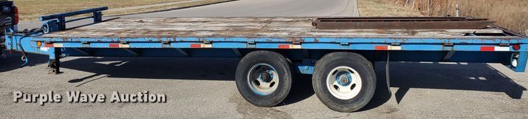 image for item DS6305 1997 Norris 28  equipment trailer