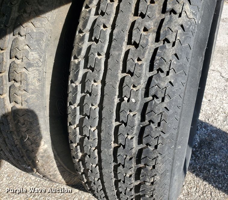 image for item DS6305 1997 Norris 28  equipment trailer