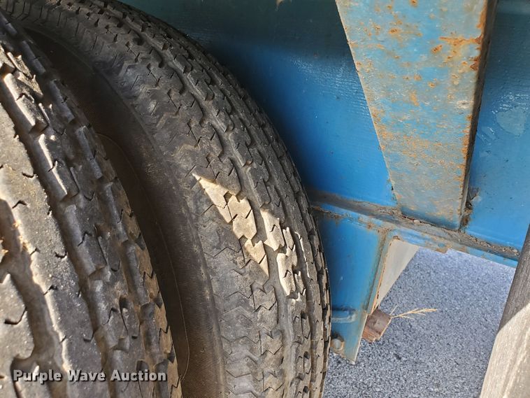 image for item DS6305 1997 Norris 28  equipment trailer