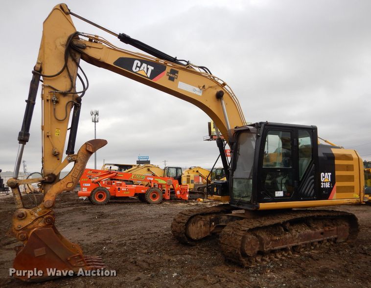 image for item DS6306 2014 Caterpillar 316EL  excavator