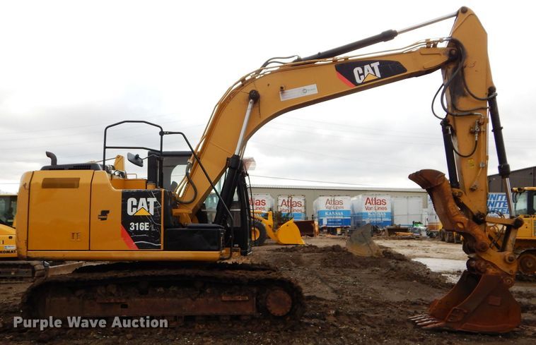 image for item DS6306 2014 Caterpillar 316EL  excavator