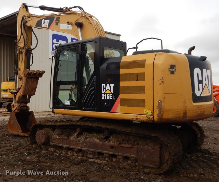 image for item DS6306 2014 Caterpillar 316EL  excavator