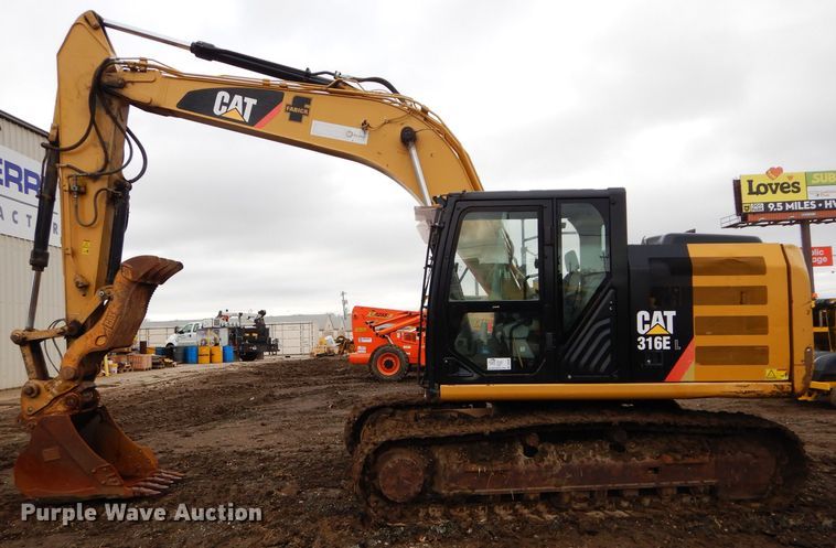 image for item DS6306 2014 Caterpillar 316EL  excavator
