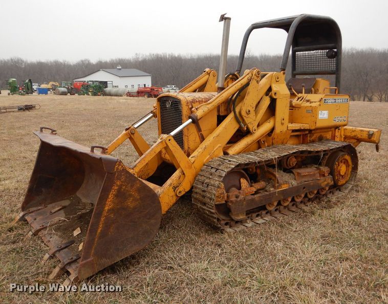 image for item DS6308 1977 John Deere 450C  track loader