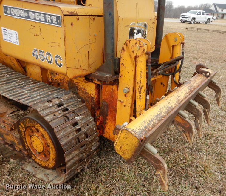 image for item DS6308 1977 John Deere 450C  track loader