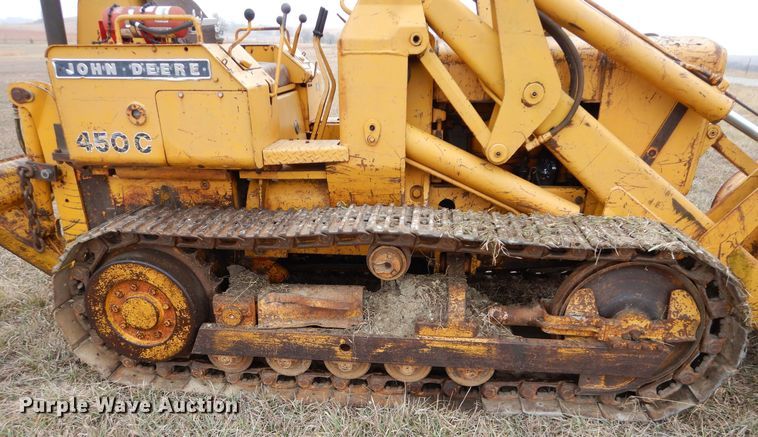 image for item DS6308 1977 John Deere 450C  track loader
