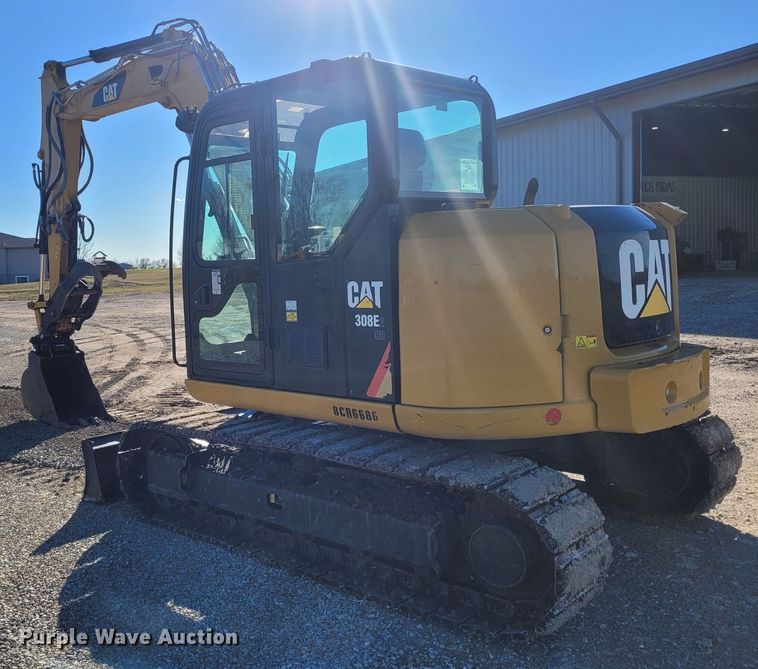 image for item FC9203 2017 Caterpillar 308E2 CR  mini excavator