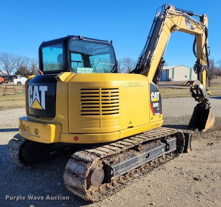 image for item FC9203 2017 Caterpillar 308E2 CR  mini excavator