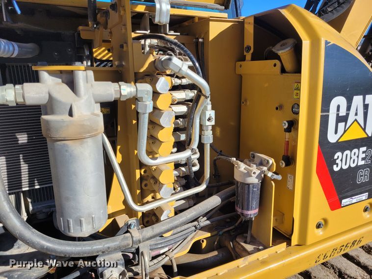 image for item FC9203 2017 Caterpillar 308E2 CR  mini excavator