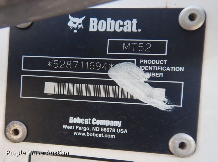 image for item HF9480 2006 Bobcat MT52  compact utility loader