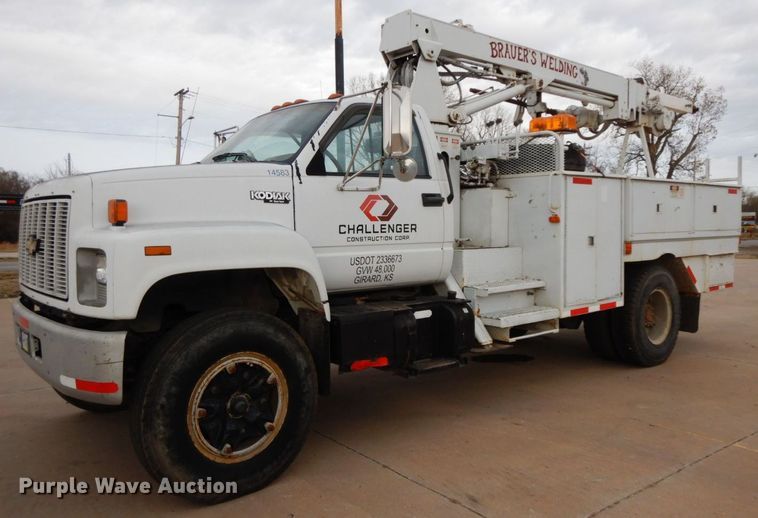 image for item HG9263 1992 Chevrolet Kodiak C6500  pressure digger truck