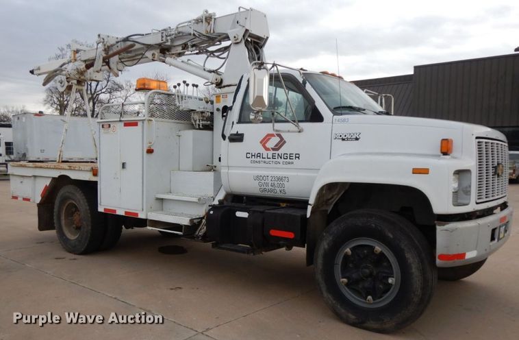 image for item HG9263 1992 Chevrolet Kodiak C6500  pressure digger truck