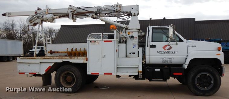 image for item HG9263 1992 Chevrolet Kodiak C6500  pressure digger truck