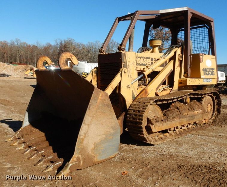 image for item HG9284 1989 Case 1155E  track loader