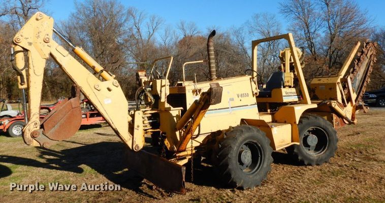 image for item HG9319 1995 Vermeer V8550  trencher