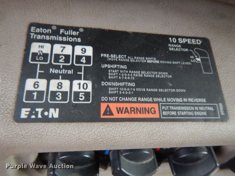 image for item HG9344 2001 Mack CX613  dump truck