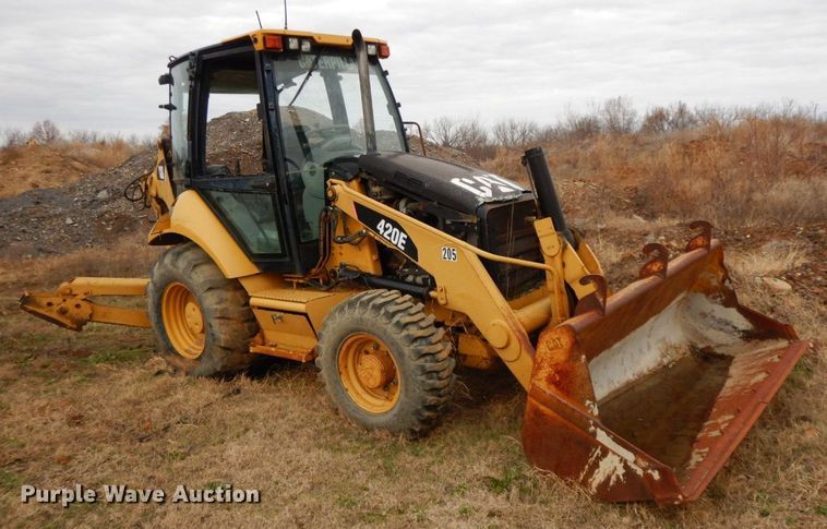 image for item HG9345 2009 Caterpillar 420E  backhoe