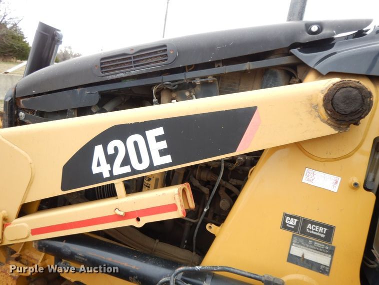 image for item HG9345 2009 Caterpillar 420E  backhoe