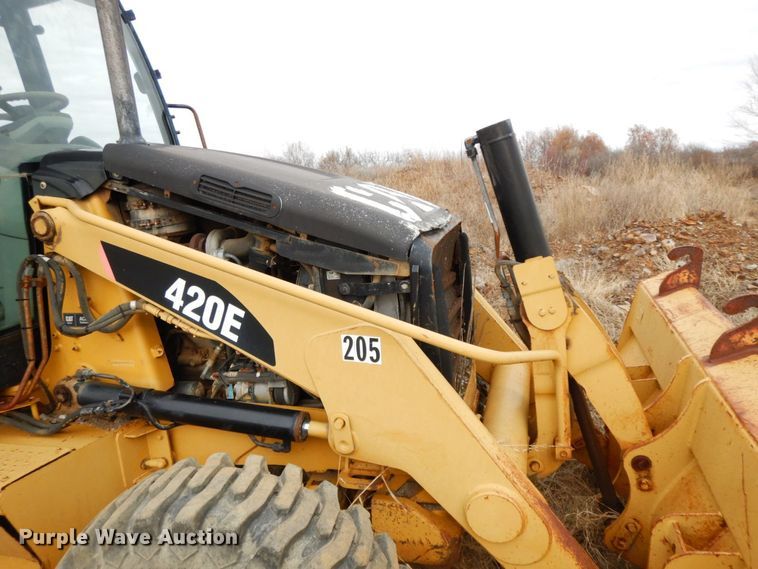 image for item HG9345 2009 Caterpillar 420E  backhoe