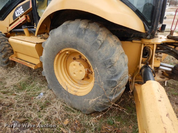image for item HG9345 2009 Caterpillar 420E  backhoe