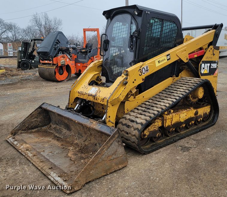 image for item HG9354 2015 Caterpillar 299D  tracked skid steer loader