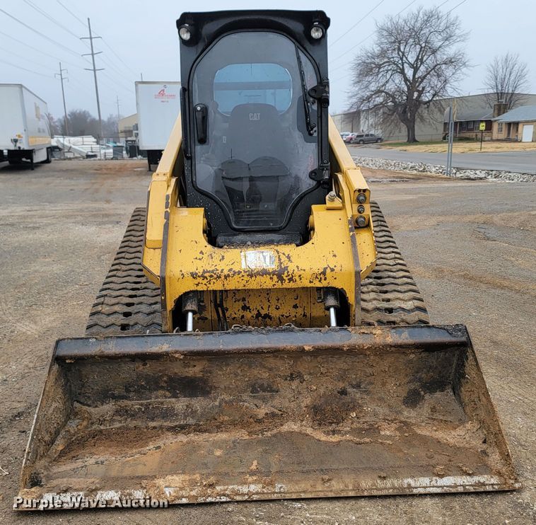 image for item HG9354 2015 Caterpillar 299D  tracked skid steer loader
