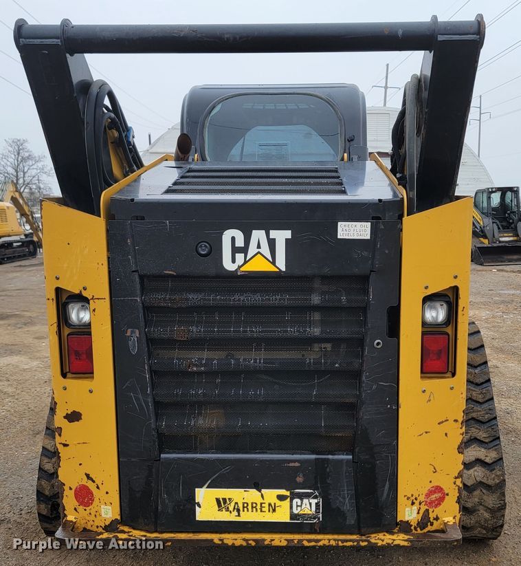 image for item HG9354 2015 Caterpillar 299D  tracked skid steer loader