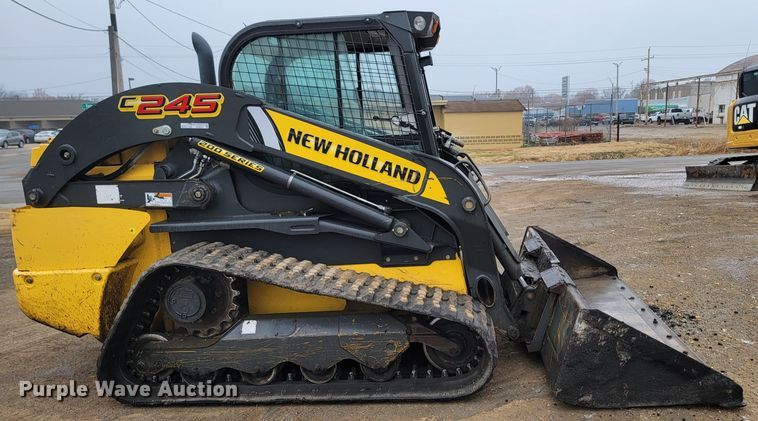 image for item HG9355 New Holland C245  tracked skid steer loader