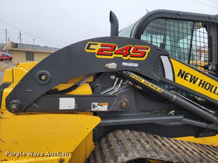 image for item HG9355 New Holland C245  tracked skid steer loader
