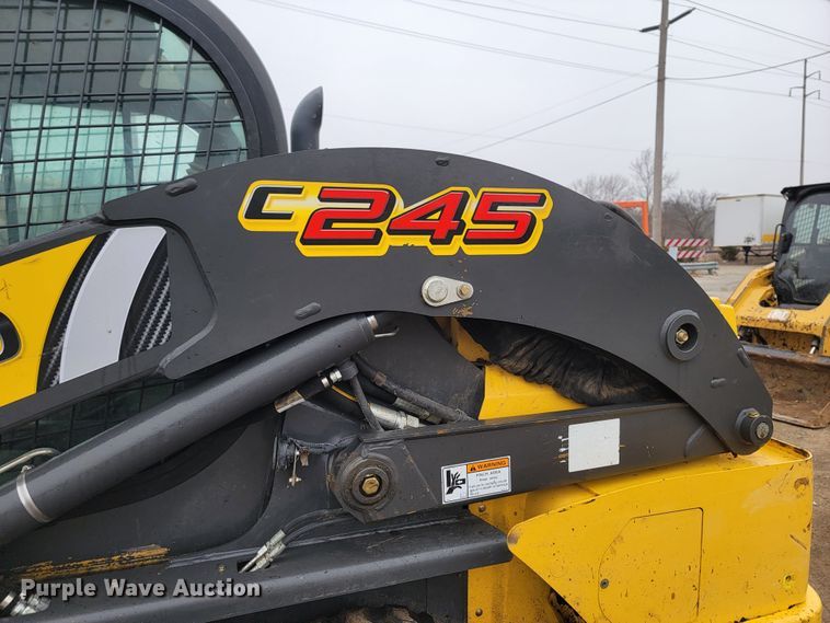 image for item HG9355 New Holland C245  tracked skid steer loader