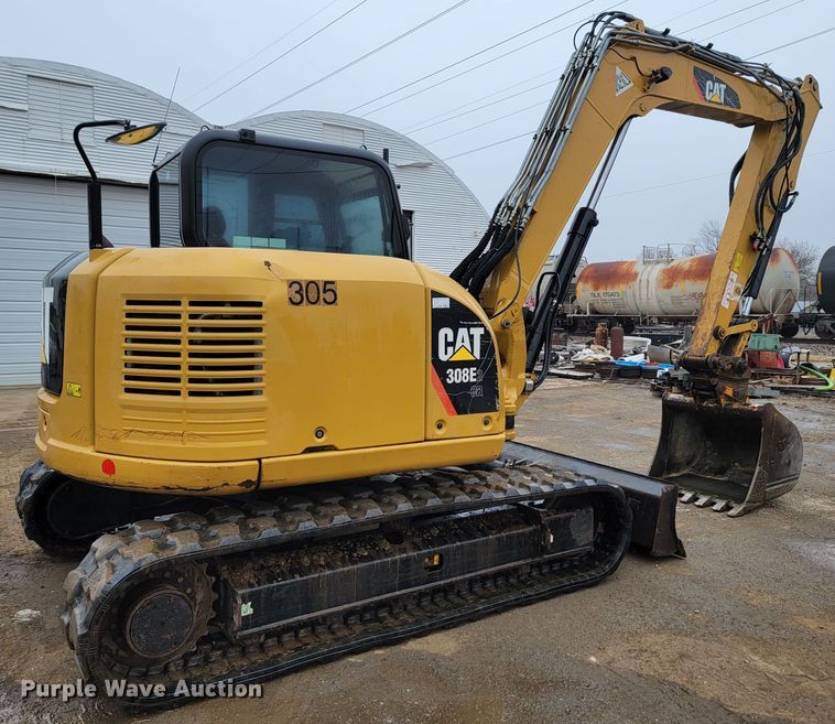 image for item HG9356 2014 Caterpillar 308E2 CR  mini excavator