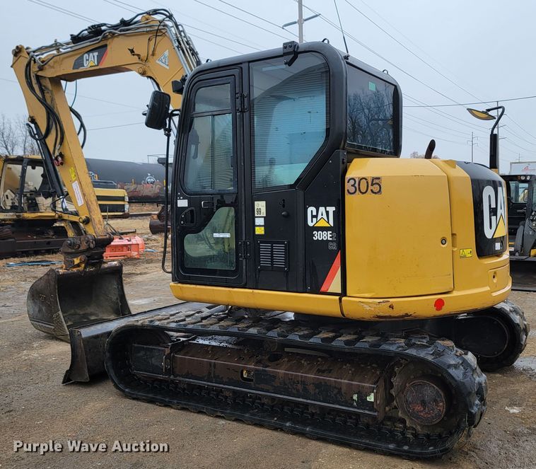 image for item HG9356 2014 Caterpillar 308E2 CR  mini excavator
