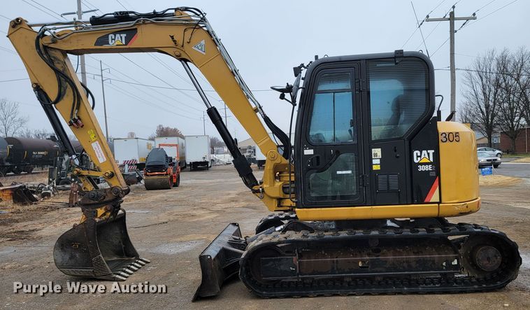 image for item HG9356 2014 Caterpillar 308E2 CR  mini excavator