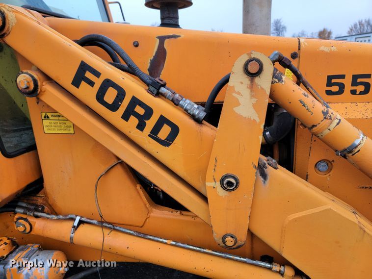 image for item HG9365 Ford 555B  backhoe