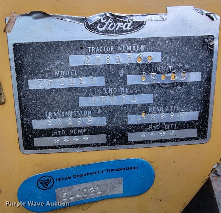 image for item HG9365 Ford 555B  backhoe