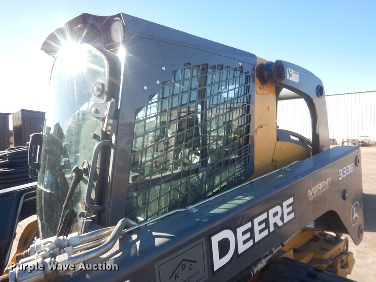 image for item HQ9533 2016 John Deere 333E  tracked skid steer loader