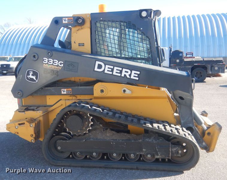 image for item HQ9534 John Deere 333G  tracked skid steer loader