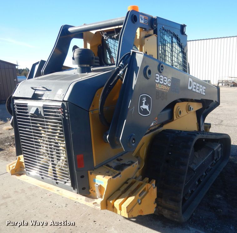 image for item HQ9534 John Deere 333G  tracked skid steer loader