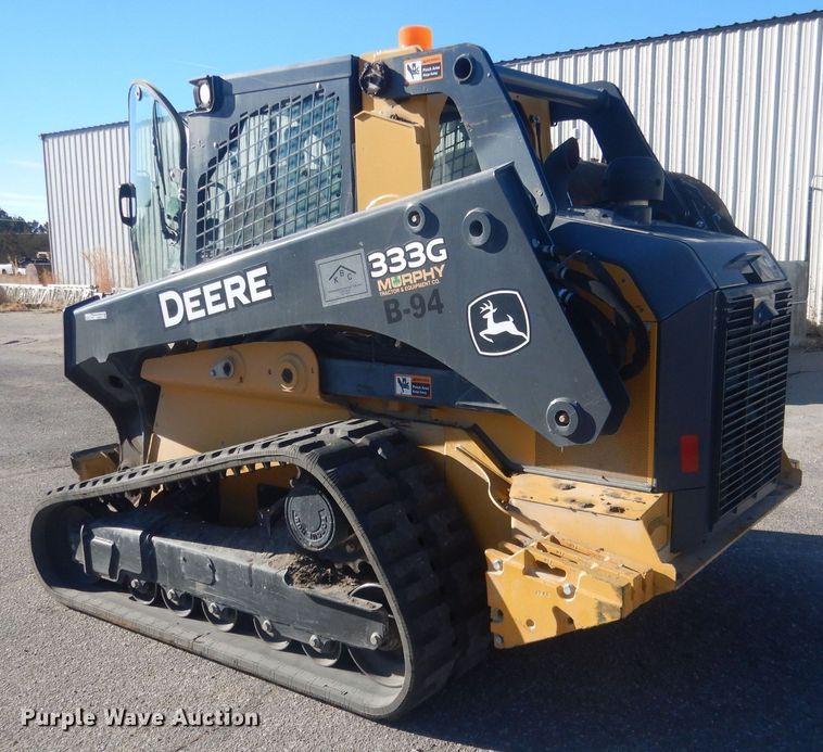 image for item HQ9534 John Deere 333G  tracked skid steer loader