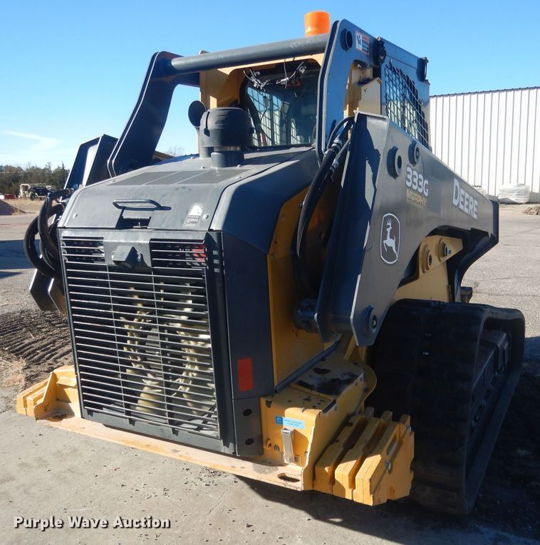 image for item HQ9534 John Deere 333G  tracked skid steer loader