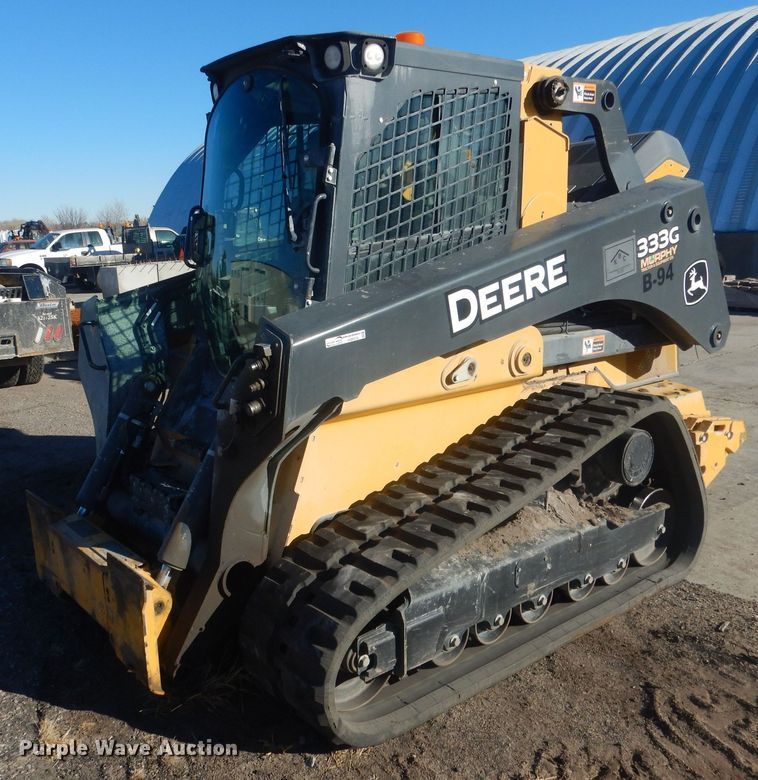 image for item HQ9534 John Deere 333G  tracked skid steer loader