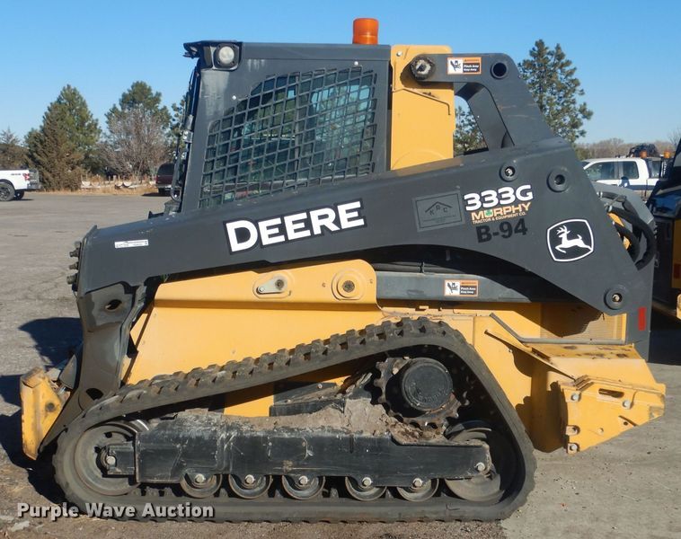image for item HQ9534 John Deere 333G  tracked skid steer loader