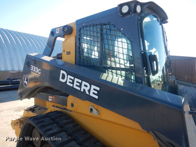 image for item HQ9534 John Deere 333G  tracked skid steer loader