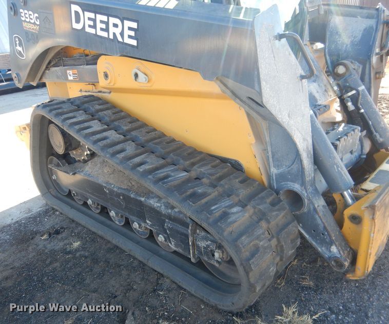 image for item HQ9534 John Deere 333G  tracked skid steer loader