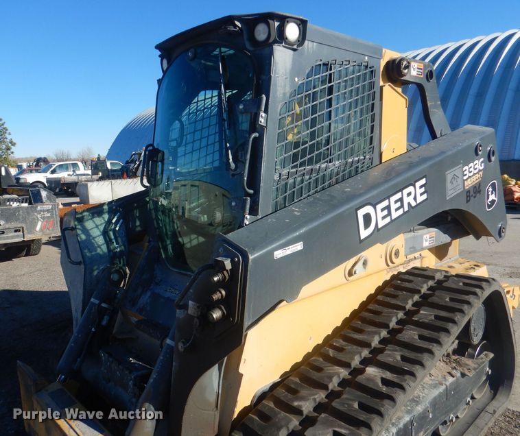image for item HQ9534 John Deere 333G  tracked skid steer loader
