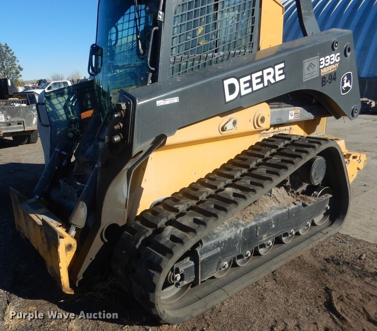 image for item HQ9534 John Deere 333G  tracked skid steer loader