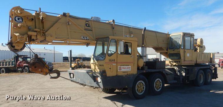 image for item HQ9543 1973 Grove TM375  crane